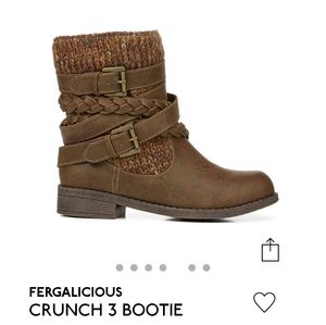 NWT Fergalicious Crunch3 Bootie